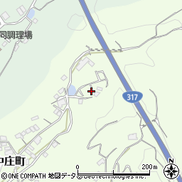 広島県尾道市因島中庄町2250-5周辺の地図