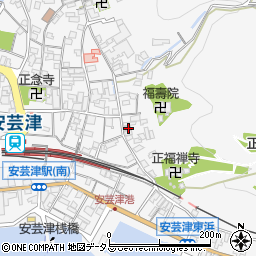 広島県東広島市安芸津町三津4141-1周辺の地図