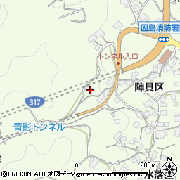 広島県尾道市因島中庄町1750-2周辺の地図