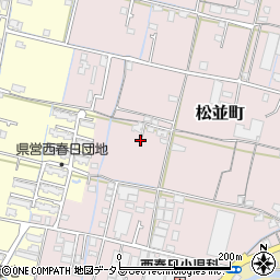 香川県高松市松並町852-1周辺の地図