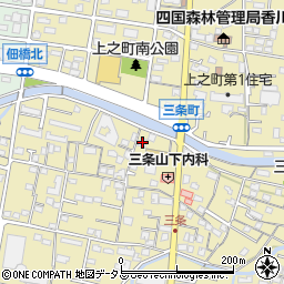 香川県高松市三条町495周辺の地図