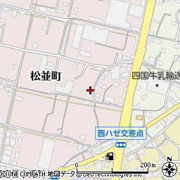 香川県高松市松並町981-2周辺の地図