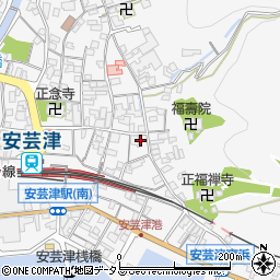 広島県東広島市安芸津町三津4168周辺の地図