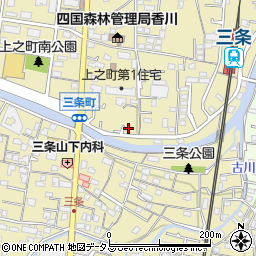 香川県高松市上之町2丁目16-23周辺の地図