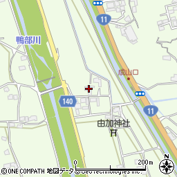 香川県さぬき市鴨部2060周辺の地図