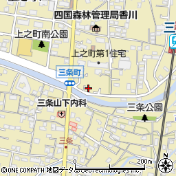 香川県高松市上之町2丁目16-27周辺の地図