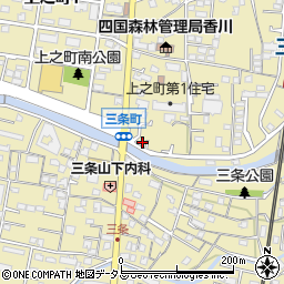 香川県高松市上之町2丁目16-28周辺の地図