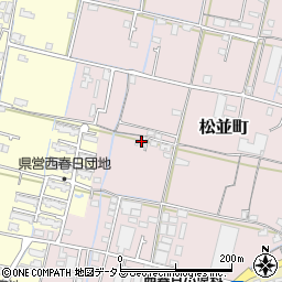 香川県高松市松並町852-2周辺の地図