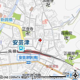 広島県東広島市安芸津町三津4192周辺の地図