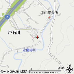 広島県廿日市市大野戸石川周辺の地図