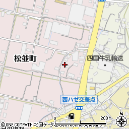 香川県高松市松並町930-1周辺の地図