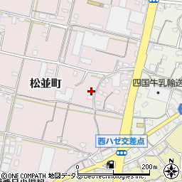 香川県高松市松並町891-2周辺の地図