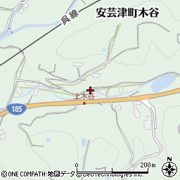 広島県東広島市安芸津町木谷3665周辺の地図