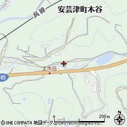 広島県東広島市安芸津町木谷3610周辺の地図