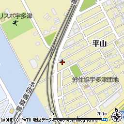 香川県綾歌郡宇多津町2628-914周辺の地図