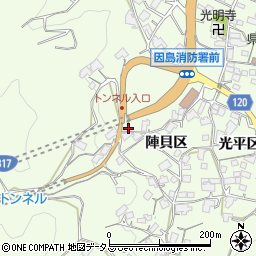 広島県尾道市因島中庄町1743周辺の地図