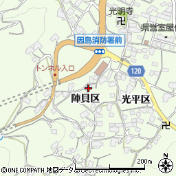 広島県尾道市因島中庄町1701周辺の地図