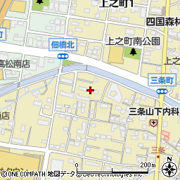 香川県高松市三条町571-3周辺の地図