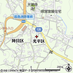 広島県尾道市因島中庄町1358周辺の地図