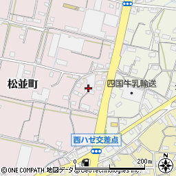 香川県高松市松並町932-2周辺の地図