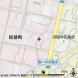香川県高松市松並町931周辺の地図