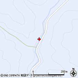 奈良県吉野郡黒滝村粟飯谷68周辺の地図