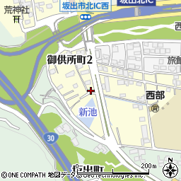 香川県坂出市御供所町周辺の地図
