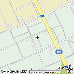 香川県坂出市加茂町甲687周辺の地図