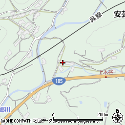 広島県東広島市安芸津町木谷3640周辺の地図