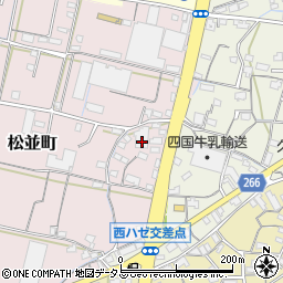 香川県高松市松並町933-1周辺の地図