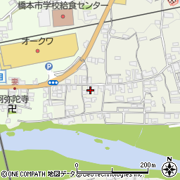 和歌山県橋本市隅田町河瀬156-1周辺の地図