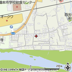 和歌山県橋本市隅田町河瀬118周辺の地図