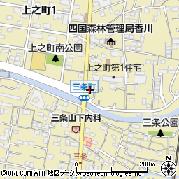香川県高松市上之町2丁目15-22周辺の地図
