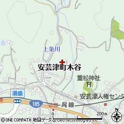 広島県東広島市安芸津町木谷435周辺の地図
