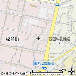 香川県高松市松並町932周辺の地図
