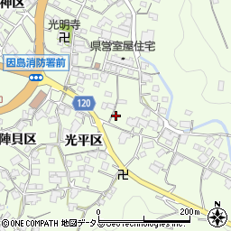 広島県尾道市因島中庄町1316周辺の地図