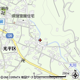 広島県尾道市因島中庄町山口区794周辺の地図