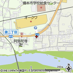 和歌山県橋本市隅田町河瀬180周辺の地図