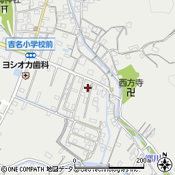 吉名郵便局 ＡＴＭ周辺の地図