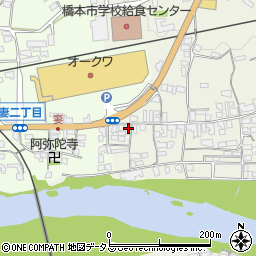 和歌山県橋本市隅田町河瀬177周辺の地図