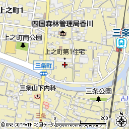 香川県高松市上之町2丁目16-4周辺の地図