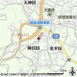 広島県尾道市因島中庄町1696周辺の地図