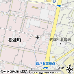 香川県高松市松並町891周辺の地図