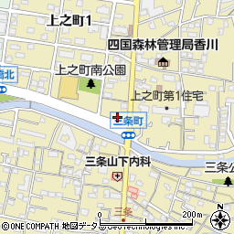 香川県高松市上之町1丁目13-18周辺の地図
