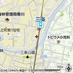 香川県高松市上之町2丁目11-14周辺の地図
