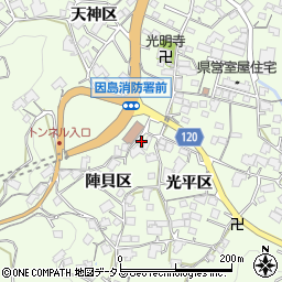 広島県尾道市因島中庄町1351周辺の地図