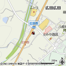 ＪＡ広田ＳＳ周辺の地図