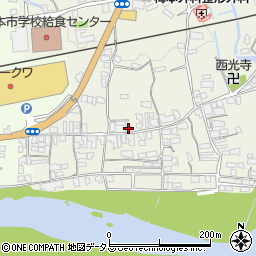 和歌山県橋本市隅田町河瀬254周辺の地図