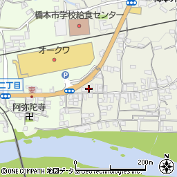 和歌山県橋本市隅田町河瀬182周辺の地図