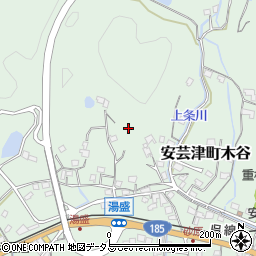 広島県東広島市安芸津町木谷263周辺の地図